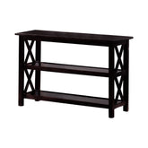 Coaster Rachelle Sofa Table with 2-shelf Deep Merlot Model 5910
